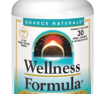 Source Naturals Wellness Formula Bio-Aligned Vitamins & Herbal Defense – Immune System Support Supplement & Immunity Booster – 45 Tablets