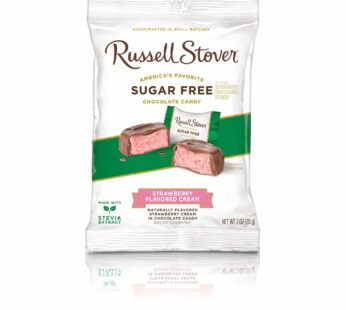 Russell Stover Sugar Free Strawberry Cream, 3 oz. Bag