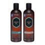 HASK ARGAN OIL Repairing Shampoo + Conditioner Set for All Hair Types, Color Safe, Gluten-Free, Sulfate-Free, Paraben-Free, Cruelty-Free - 1 Shampoo and 1 Conditioner