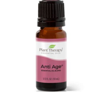 Plant Therapy Anti Age Essential Oil Blend 10 mL (1/3 oz) 100% Pure, Undiluted, Therapeutic Grade