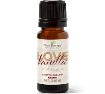 Plant Therapy Love Vanilla Essential Oil Blend 10 mL (1/3 oz) 100% Pure, Undiluted, Therapeutic Grade