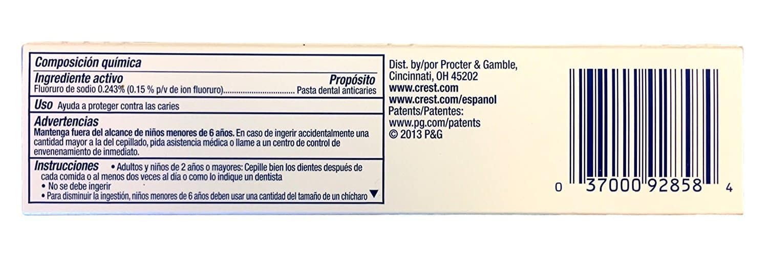 Crest Complete Multi-benefit Whitening + Scope Minty Fresh Flavor Toothpaste 2.7 Oz (Pack of 4) - Image 3