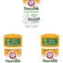 Arm & Hammer Deodorant 2.5 Ounce Essentials Unscented (73ml) (3 Pack)