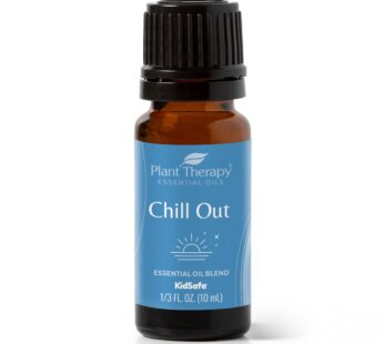 Plant Therapy Chill Out Essential Oil Blend (Formally Let It Go) for Stress & Calming Relief 100% Pure, Undiluted, Natural Aromatherapy, Therapeutic Grade 10 mL (1/3 oz)