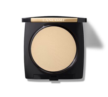 Lanc?me Dual Finish Powder Foundation – Buildable Sheer to Full Coverage Foundation – Natural Matte Finish – 230 Ecru II Warm