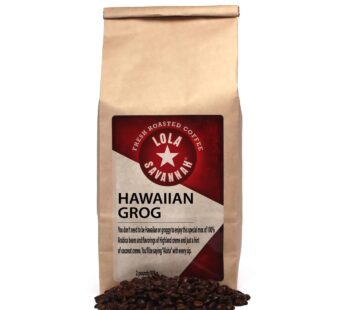 Lola Savannah Hawaiian Grog Whole Bean Caffeinated Coffee, 2lb