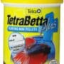 TetraBetta PLUS Floating Mini Pellets, Fish Food With Natural Color Enhancer, 1.2 ounces