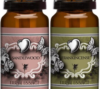 Scented Oils – Pair of Essence – Sandalwood & Frankincense – 10 Ml