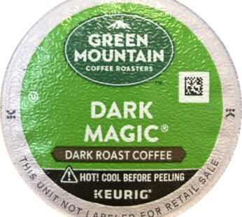 Green Mountain Coffee, Dark Magic, Single-Serve Keurig K-Cup Pods, Dark Roast Coffee, 72 Count