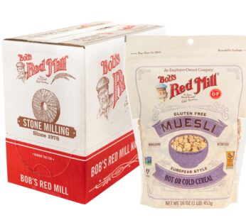 Bob’s Red Mill Gluten Free Muesli Cereal, 16-ounce (Pack of 4)