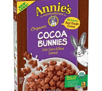 Annie’s Organic Cocoa Bunnies Breakfast Cereal, 10 oz