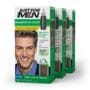 Just For Men Shampoo-In Color (Formerly Original Formula), Mens Hair Color with Keratin and Vitamin E for Stronger Hair - Light-Medium Brown, H-30, Pack of 3