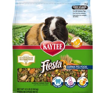 Kaytee Fiesta Pet Guinea Pig Food, 4.5 Pound