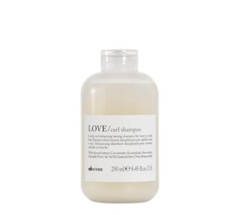 Davines LOVE Curl Shampoo | Wavy & Curly Hair Shampoo | Smooth and Moisturize Curls with Almond Extract | 8.45 fl oz