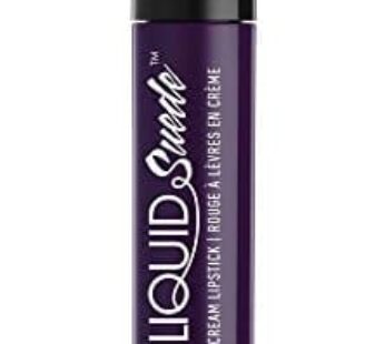 NYX PROFESSIONAL MAKEUP Liquid Suede Cream Lipstick – Oh Put it On (Deep Dark Purple)