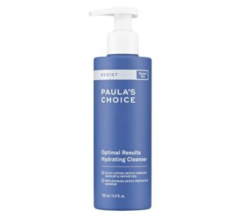 Paula’s Choice RESIST Optimal Results Hydrating Cleanser, Green Tea & Chamomile, Anti-Aging Face Wash, Dry Skin, 6.4 Ounce