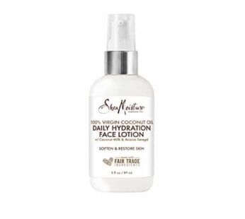 Sheamoisture Daily Hydration Face Lotion for All Skin Types 100% Virgin Coconut Oil for Daily Hydration 3 oz