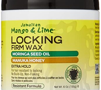 Jamaican Mango & Lime Locking Firm Hair Wax 6 oz