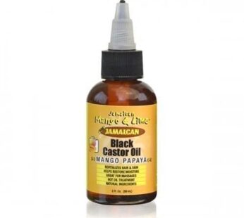 Jamaican Mango & Lime Black Castor Oil, Mango Papaya 2 Fl Oz