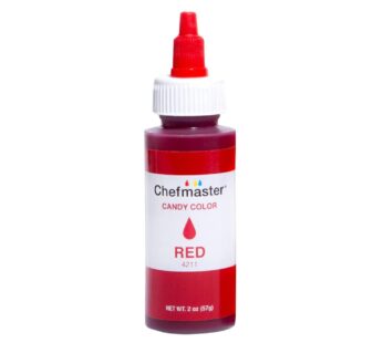 Chefmaster Liquid Candy Color, 2-Ounce, Red