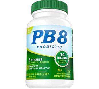 Nutrition Now PB 8 Probiotic Acidophilus For Life* Vegetarian Dietary Supplement for Men and Women, 120 Count