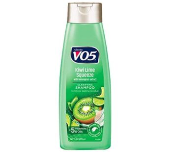 VO5 Herbal Escapes Clarifying Shampoo – 12.5 Fl Oz – Kiwi Lime Squeeze – Help Nourish, Moisturize and Hydrate Hair Leaving It Looking and Feeling Thicker, Fuller and Simply Beautiful