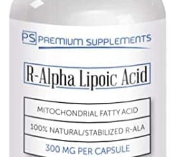 R-Alpha Lipoic Acid 300MG of Pure R-LIPOIC Acid 90 Count. ((((MAX Strength))))
