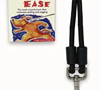 JERK-EASE BUNGEE DOG LEASH EXTENSION ? Patented Shock Absorber Attachment Protects You and Your Dogs ? Works with ANY Leash & Collar or Harness ? a MUST for Retractable Leashes ? PICK SIZE/COLOR BELOW