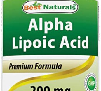 Best Naturals Alpha Lipoic Acid 200 Mg 120 Capsules