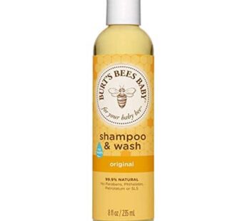 Burt’s Bees Baby Bee Original Shampoo & Wash, 8 Fl. Oz (Pack of 3)