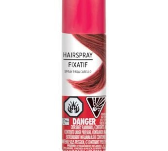Hypo-Allergenic Red Hair Spray – 3 oz. – Perfect Party Accessory, 1 Pc.