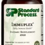 Standard Process Immuplex - Daily Immune Support Supplement with Folate, Iron, Vitamin C & Vitamin A - Mineral Supplement with Antioxidant Ingredients - 150 Capsules