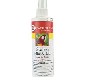 Scalex Mite & Lice Spray for Birds, 8 oz.