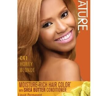 Creme of Nature Moisture Rich Hair Color Kit, C41 Honey Blonde, 1 Application
