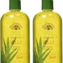 Lily Of The Desert Gelly Moisturizer - 99% Organic Aloe Vera Gel for Skin, After Sun Care with Aloe, Vitamin E Oil, and Vitamin C for Sunburn Relief, 12 Fl Oz (Pack of 2)