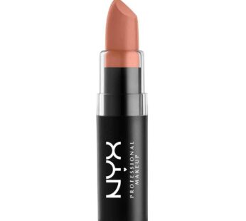 NYX PROFESSIONAL MAKEUP Matte Lipstick, Bare With Me, 0.16 Ounce (MLS38)