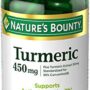 Nature's Bounty Turmeric Capsules, Antioxident Health, 450 Mg, 60 Ct