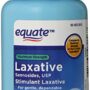 Equate Maximum Strength Laxative, Sennosides Stimulant Laxative, 25mg, 90ct, By Equate, Compare to Maximum Strength Ex-Lax