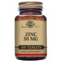 Solgar Zinc 50 mg - 100 Tablets - Antioxidant, Skin & Immune System Support - Non-GMO, Vegan, Kosher, Gluten Free - 100 Servings