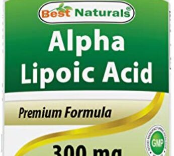 Best Naturals Alpha Lipoic Acid 300 mg 120 Capsules