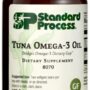 Standard Process Tuna Omega-3 Oil EPA and DHA - Whole Food Support, Brain Health and Brain Support, Eye Health, Skin Health and Hair Health with Tuna Oil - Gluten Free - 120 Softgels