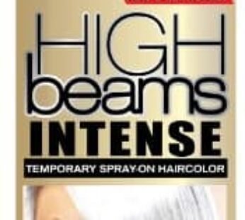High Beams Intense Temporary Spray On Hair Color – #21 Wick White 2.7 oz. (Pack of 2) by High Beams