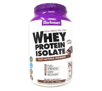BlueBonnet 100% Natural Whey Protein Isolate Powder, Chocolate, 2 Pound