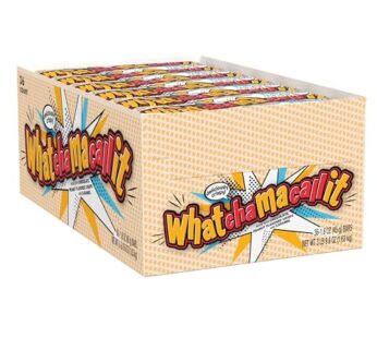 WHATCHAMACALLIT Chocolate Caramel Peanut Crisps Candy Bars, 1.6 oz (36 Count)