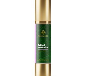 Tree of Life Moisturizer, Retinol Face Cream – Anti-Aging & Brightens Skin, Reduces Appearance of Fine Lines & Wrinkles- Dermatologist-Tested to Sensitive Skin – Non-Greasy Facial Skin Care – 1.7 FlOz