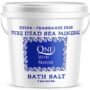 Pure Dead Sea Salt, 5Lb-Fine Bath Salts for Soaking, Highest Mineral Content, Acne Eczema Psoriasis Treatment, 21 Essential Minerals, Fragrance-Free
