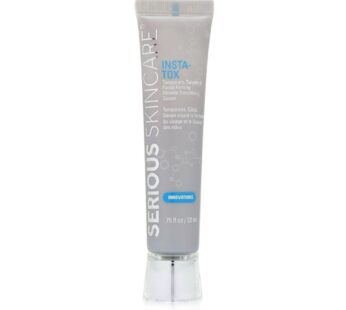 Serious Skincare INSTA-TOX Instant Wrinkle Smoothing Face Serum – Improves Appearance of Fine Lines – Temporary Skin Tightener – Line Filler .75 oz (1Pack)
