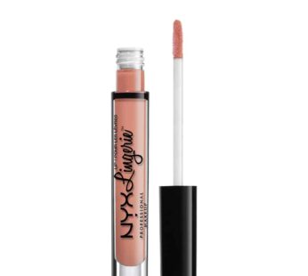 NYX PROFESSIONAL MAKEUP Lip Lingerie Matte Liquid Lipstick – Cheekies (Pale Warm Nude)