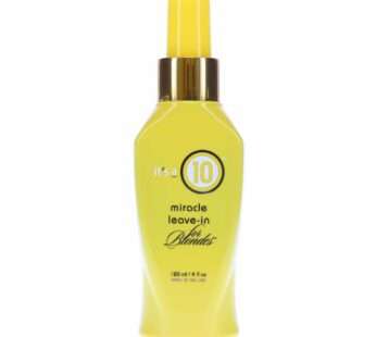 It’s a 10 Haircare Miracle Leave-In for Blondes, 4 fl. oz.