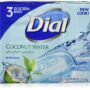 Dial Skin Care Bar Soap, Coconut Water, 4 Ounce (Pack of 3)